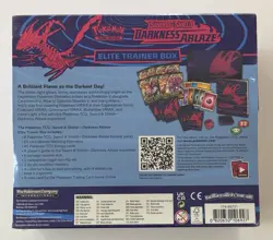 POKEMON Sword Shield DARKNESS ABLAZE ELITE TRAINER SEALED ETB - Image 3
