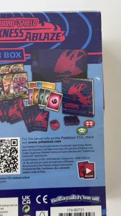 POKEMON Sword Shield DARKNESS ABLAZE ELITE TRAINER SEALED ETB - Image 4
