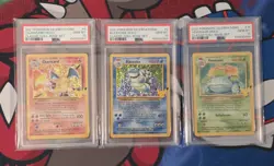 PSA 10 SEQUENTIAL SET! POKEMON 25TH CELEBRATIONS BLASTOISE CHARIZARD VENUSAUR EN - Image 1