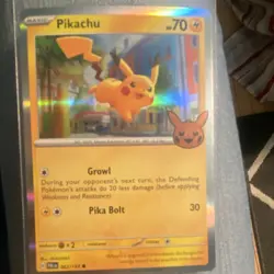 The Pokemon Company Pikachu 062/193 Paldea Evolved Reverse Holo 70 HP Basic - Image 1