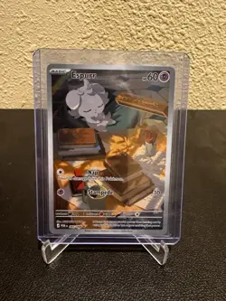 Espurr 095/088 Illustration Rare Mega Evolution Perfect Order Pokemon NM - Image 1