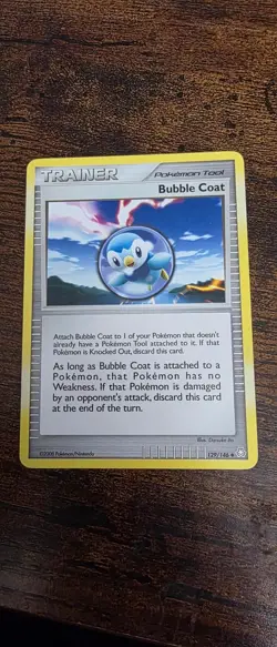 Bubble Coat 129/146 Uncommon Legends Awakened Pokemon Lightly Played - Image 1