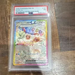 Pokemon Eevee ex 167/131 Sv: Prismatic Evolutions Holo Special Illustration PSA - Image 1