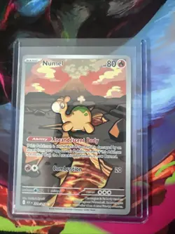 Numel 223/217 Illustration Rare ME: Ascended Heroes Pokemon Holo MINT+ - Image 1