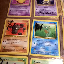 10 1st Edition and Shadowless Pokemon cards - Image 3