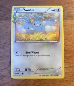 Pokemon Swablu RC23/RC32 Generations Radiant Collection Common Basic Holo - Image 1