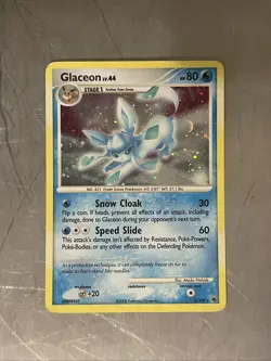 Pokemon TCG Glaceon LV.44 Holo Rare Card Majestic Dawn 5/100 - Image 1