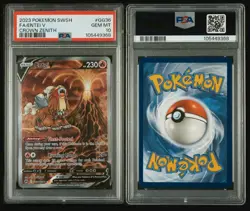 2023 Pokemon Sword & Shield Crown Zenith Full Art #GG36 Entei V - Image 2