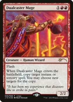 MTG English Dualcaster Mage NM Foil Promos: Judge - Image 1