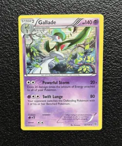Pokemon TCG - Gallade 61/135 - Vintage Holo Rare - B&W Plasma Storm *NM/LP - Image 1