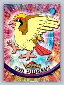 Pokemon Topps 1999 Pidgeot #18 Blue Logo Non-Holo - Image 1