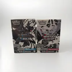 SEALED Pokemon TCG Scarlet & Violet White Flare + Black Bolt Booster Bundle - Image 1