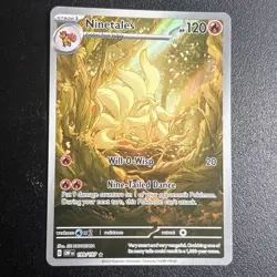Ninetales 199/197 Full Art Holo Illustration Rare SV03 Obsidian Flames 120 HP - Image 1