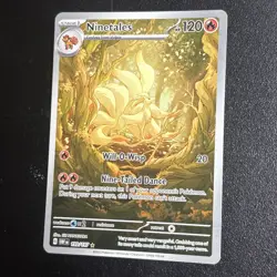 Ninetales 199/197 Full Art Holo Illustration Rare SV03 Obsidian Flames 120 HP - Image 2