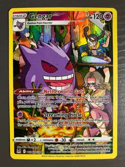 Pokemon Gengar TG06/TG30 Ultra Rare SWSH11: Lost Origin Trainer Gallery LP - Image 2