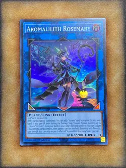 Yugioh Aromalilith Rosemary PHNI-EN050 Super Rare 1st Ed NM - Image 1