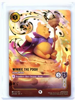 2025 Disney Lorcana—Winnie the Pooh - Hunny Wizard #227 Fabled—Enchanted Foil - Image 1