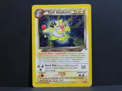 Dark Ampharos 1/105 - Neo Destiny Pokemon Card (Light Played) - Image 1