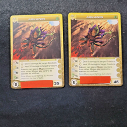 Chaotic Card #31/100 Arkanin Uncommon Zenith of the Hive, BOTH CARDS (#2 SET) - Image 1