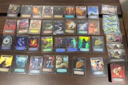 Sorcery Contested Realm Lot of 24 FOIL BETA Cards All NM+ + 14 Unique + 75 Elite - Image 1