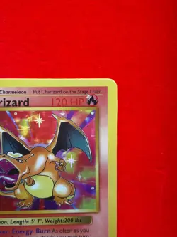 【EX】Pokemon Cards Old Back 1999 Shadowless Charizard 4/102 Pokemon English - Image 4