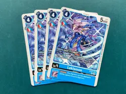 Lekismon BT25-024 Playset Dual Revolution Digimon Card Game x4 - Image 1