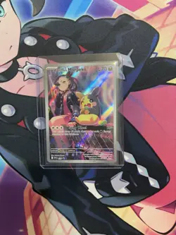 Marnie's Morpeko Pokemon Card SVP EN 206 TCG Trading Card Game - Image 3