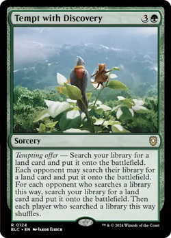 Tempt with Discovery [Bloomburrow Commander] Magic MTG - Image 1