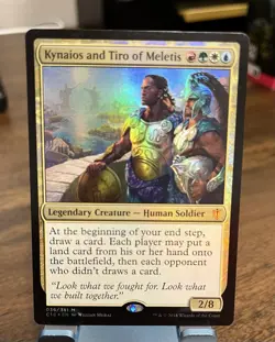 Kynaios and Tiro of Meletis Commander 2016 Foil - Image 1