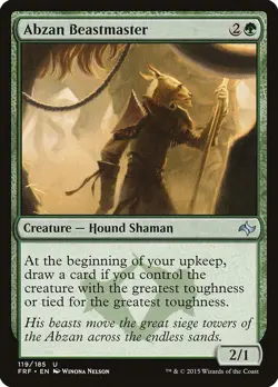 Abzan Beastmaster [Fate Reforged] Magic MTG - Image 1
