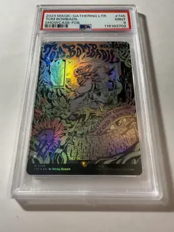 Tom Bombadil #745 Showcase Poster The Lord of the Rings FOIL PSA 9 MINT - Image 1
