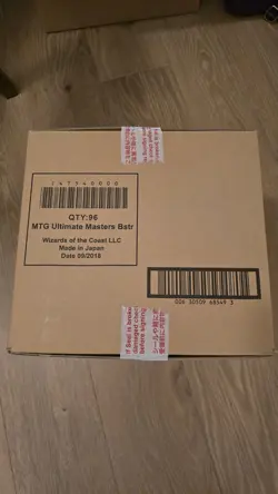 Magic the Gathering Ultimate Masters 4 Booster Box Sealed Case - Image 1