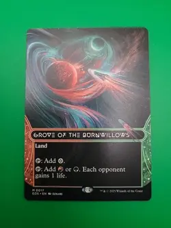 Grove of the Burnwillows (Borderless) Edge of Eternities Magic The Gathering - Image 1