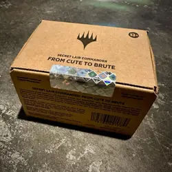 Magic the Gathering Secret Lair Commander Deck From Cute to Brute NEW IN BOX - Image 1