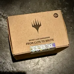 Magic the Gathering Secret Lair Commander Deck From Cute to Brute NEW IN BOX - Image 2
