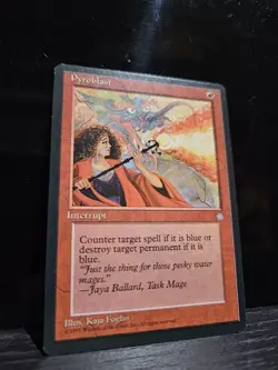 MTG - Pyroblast - Ice Age - Lightly Played/Reg English - Image 1