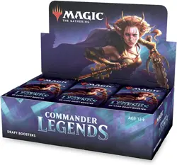 Commander Legends Booster Box MTG Brand New Sealed 630509796434 - Image 1