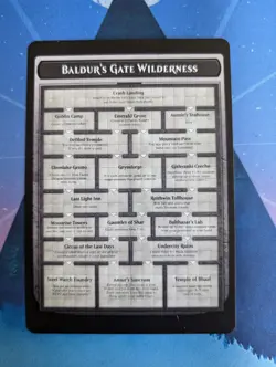 Mtg Baldur’s Gate Wilderness Dungeon P-ROXY Token 3.5 X 5 Initiative - Image 4