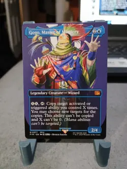 MTG Gogo, Master of Mimicry 377 Borderless Universes Beyond Final Fantasy NM - Image 1