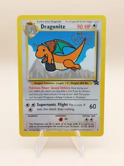 Dragonite Pokemon Movie Black Star Promo #5 WOTC 1999-2000 - Image 1