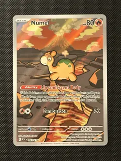 Pokemon TCG Numel 223/217 Ascended Heroes Illustration Rare Full Art Holo NM - Image 1