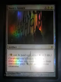 mtg norn's annex FOIL ENGLISH annexe de norn magic mystery booster 4 available - Image 1