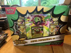 Pokemon Mega Evolution Ascended Heroes Mega Meganium Ex Box Factory Sealed - Image 1
