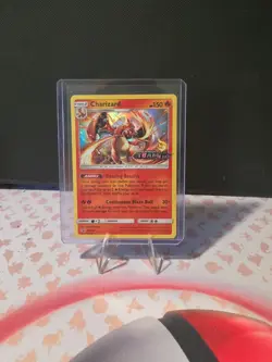 Pokemon TCG Charizard SM158 Holo Promo Team Up Stamped - Image 1
