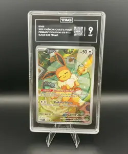 2025 POKEMON EEVEE SVP EN BLACK STAR PROMO #173 TAG 9 - Image 1