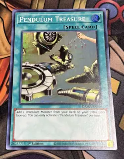 Yu-Gi-Oh! - Pendulum Treasure - DAMA-EN068 - Dawn of Majesty - Super Rare - LP - Image 1