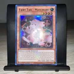 Yugioh Fairy Tail - Matchgiru BLZD-EN016 Ultra Rare 1st Edition NM - Image 1