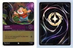 Happy #43/204 Disney Lorcana Wilds Unknown 2026 Common Foil TCG - Image 1