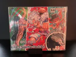 Bandai ONE PIECE Card Game Learn Together Deck Set LD-01 Sealed English SEALED ! - Image 1
