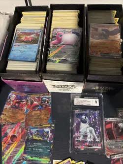 Pokemon Bulk Lot with Graded Card - Image 3
